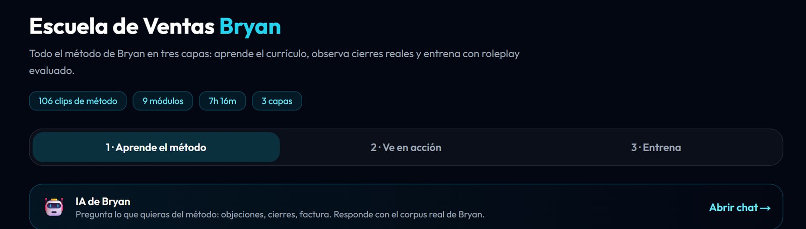 Escuela de Ventas de Bryan dentro del campus del IEE